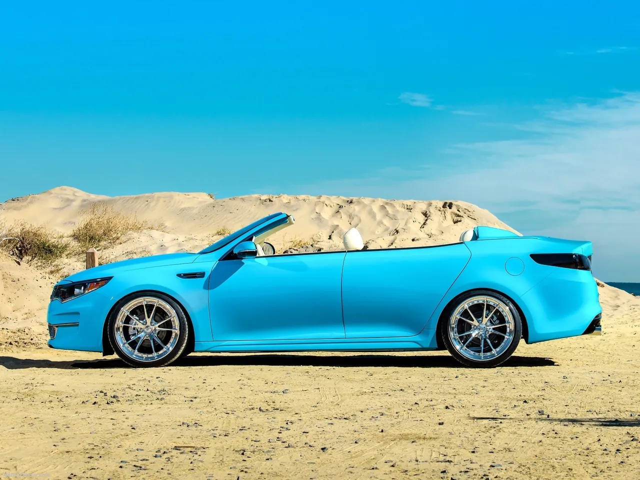 Kia Optima Roadster A1A Concept (2015) – boční profil