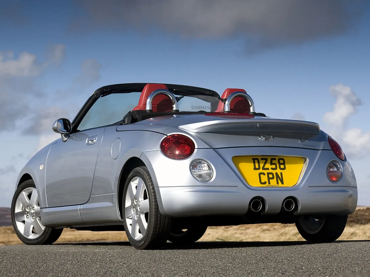 Daihatsu Copen (2007) – zadní tříčtvrteční pohled