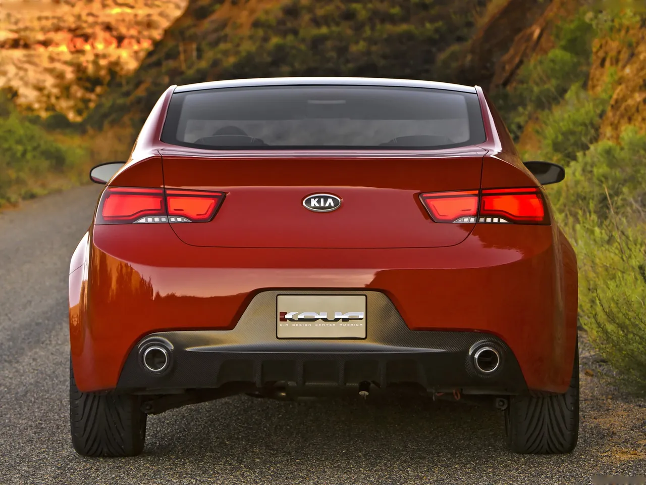 Kia KOUP Concept (2008) – zezadu