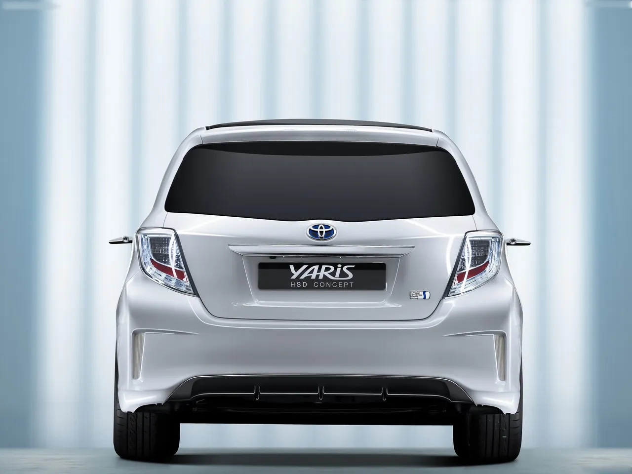 Toyota Yaris HSD Concept (2011) – zezadu