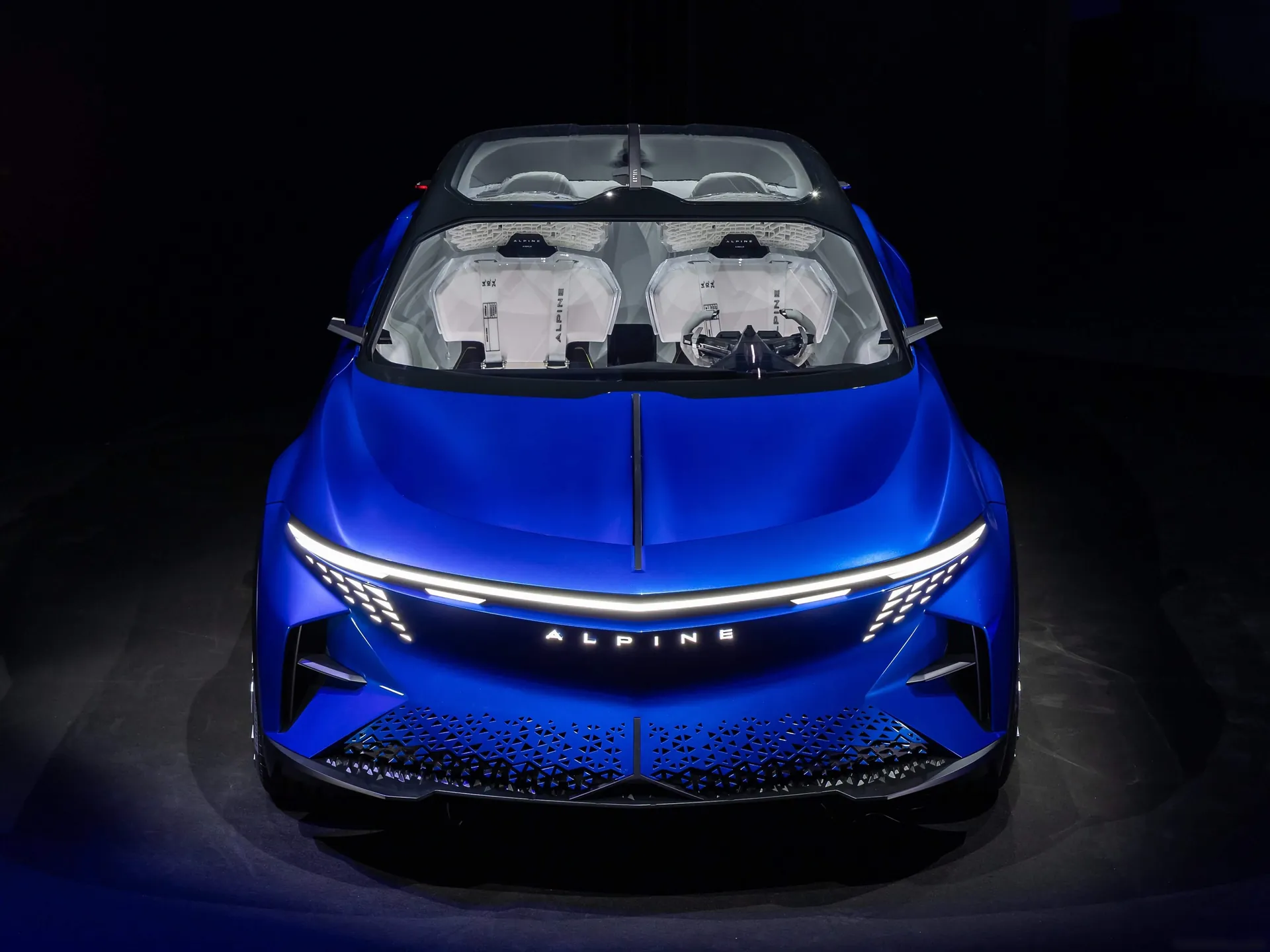 Alpine A390 Beta Concept (2024) – zepředu
