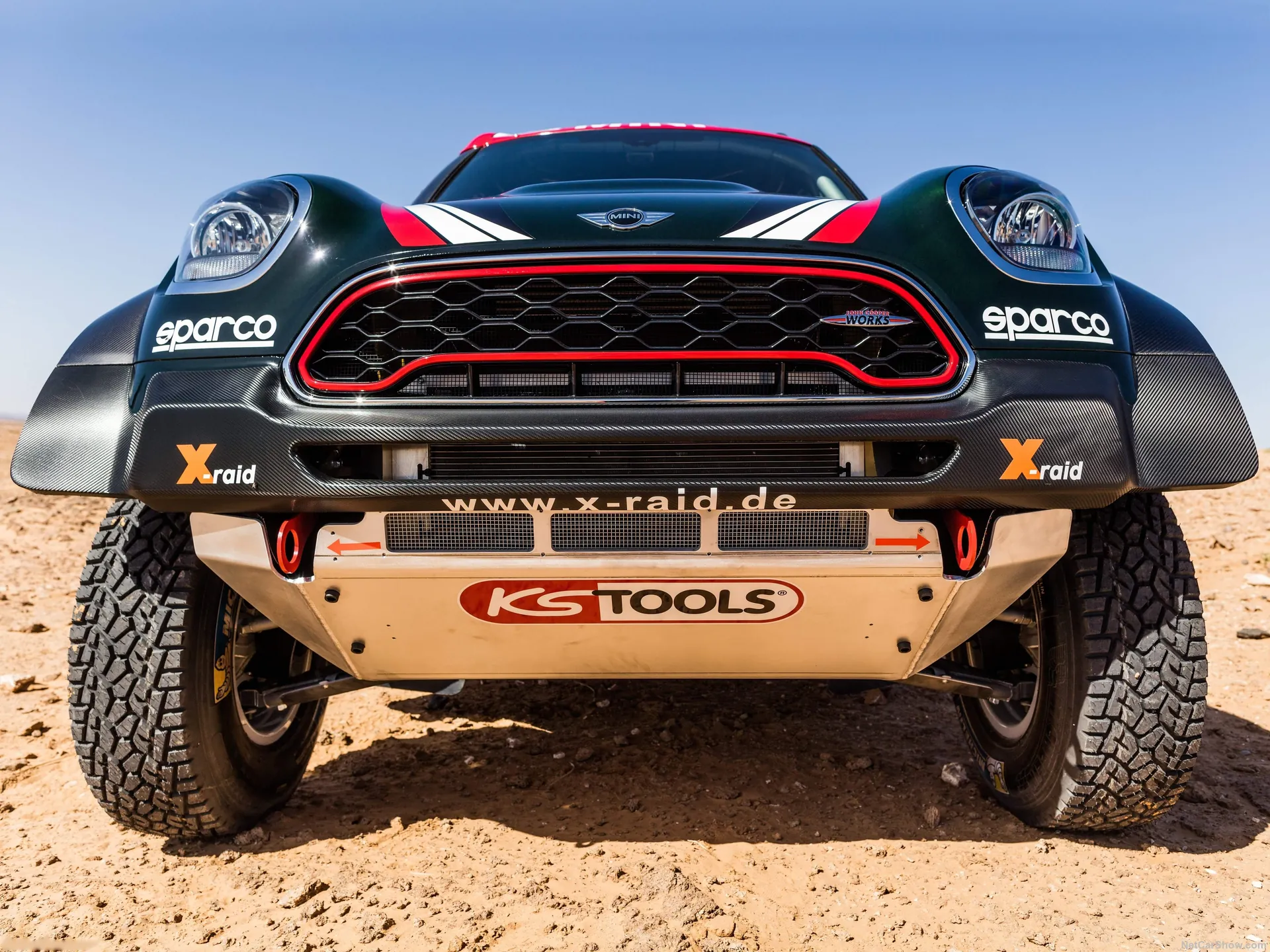 Mini John Cooper Works Rally (2017) – zepředu