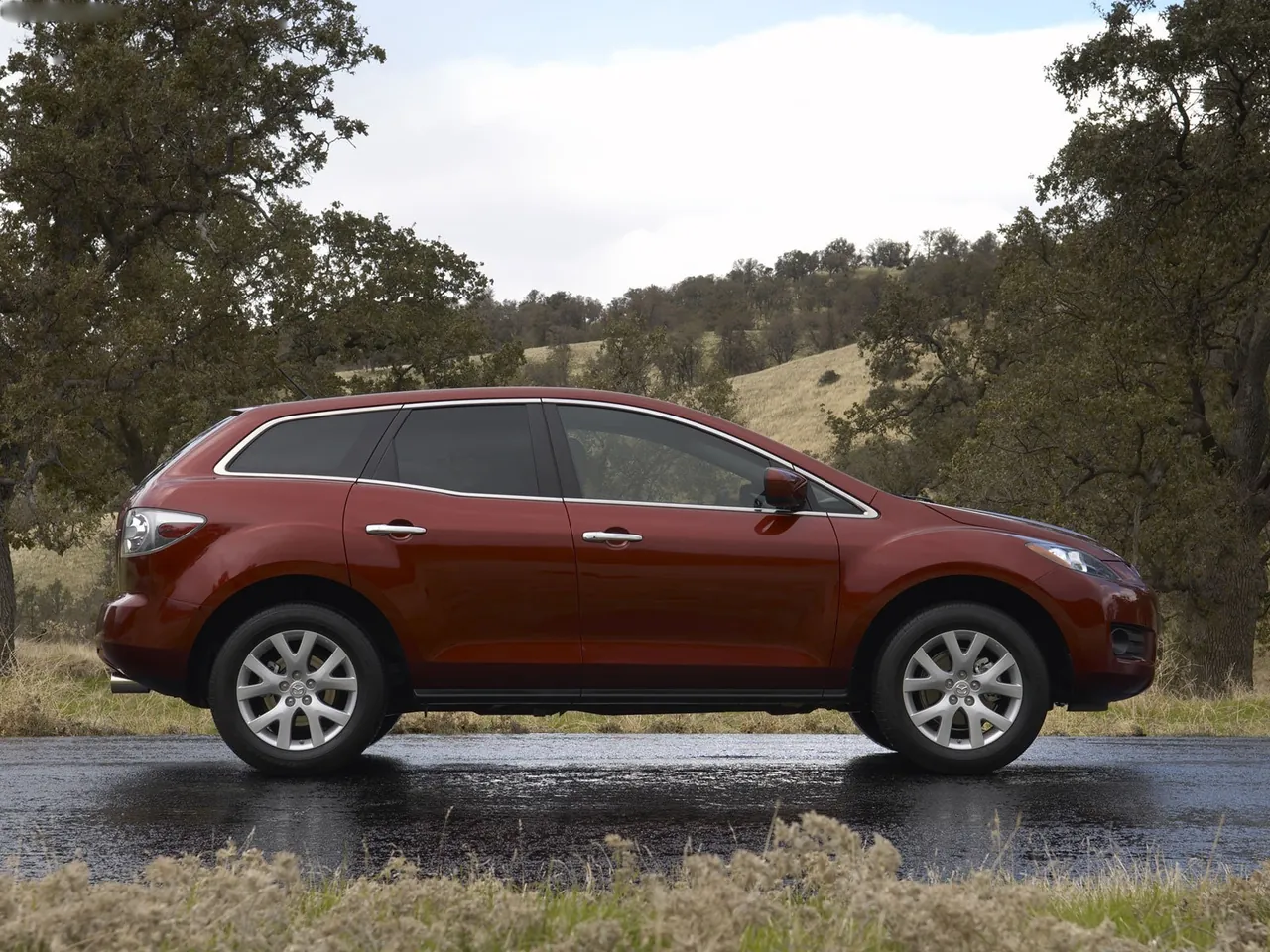 Mazda CX-7 (2007) – boční profil
