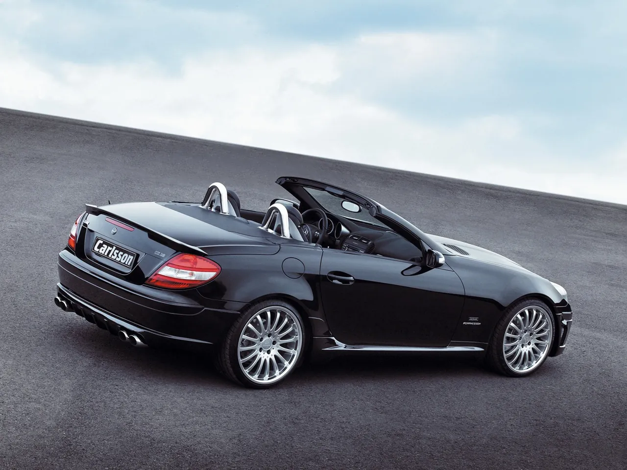 Carlsson Mercedes-Benz SLK (2005) – zadní tříčtvrteční pohled