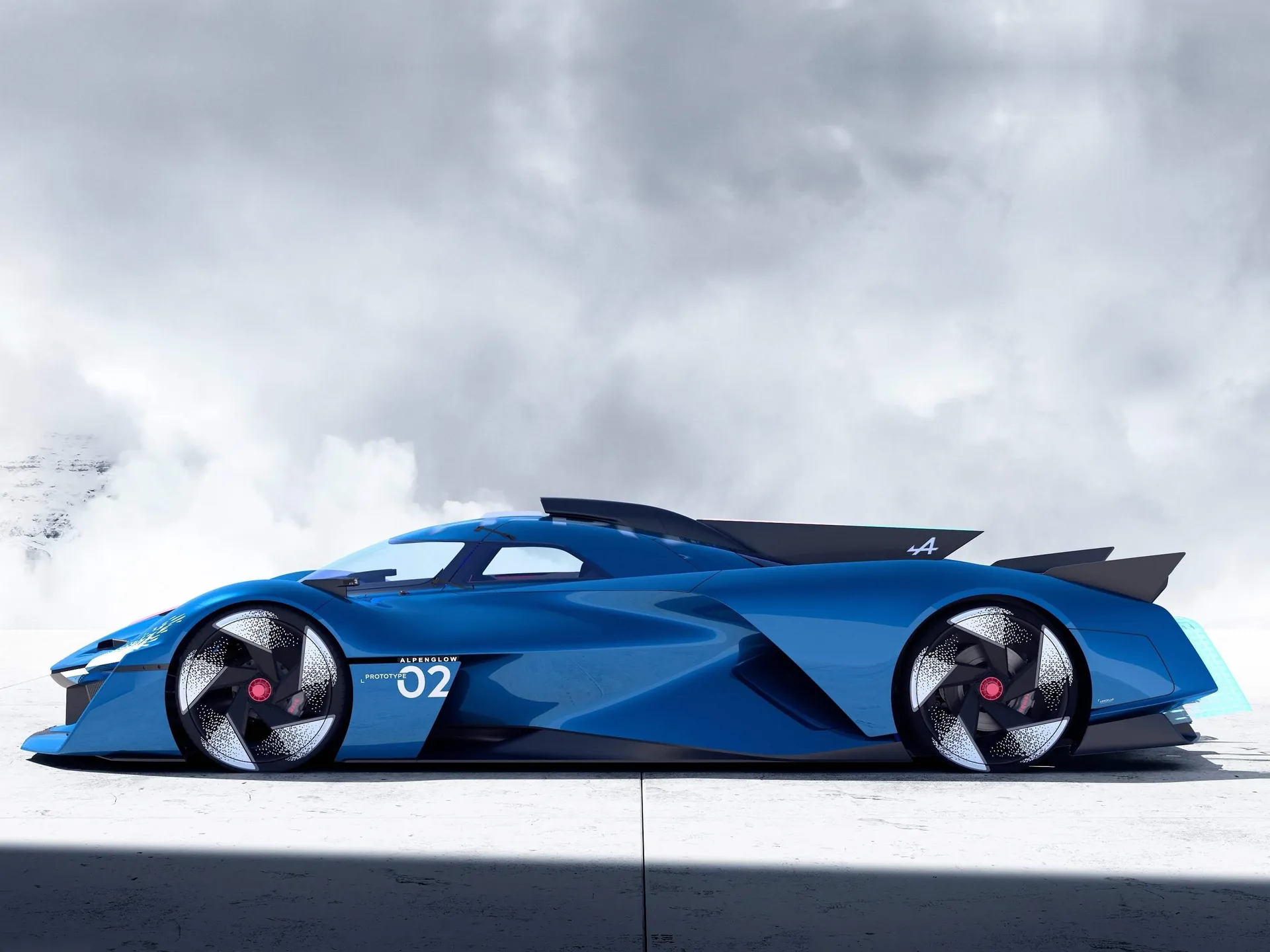 Alpine Alpenglow Hy6 Concept (2024) - Side Profile