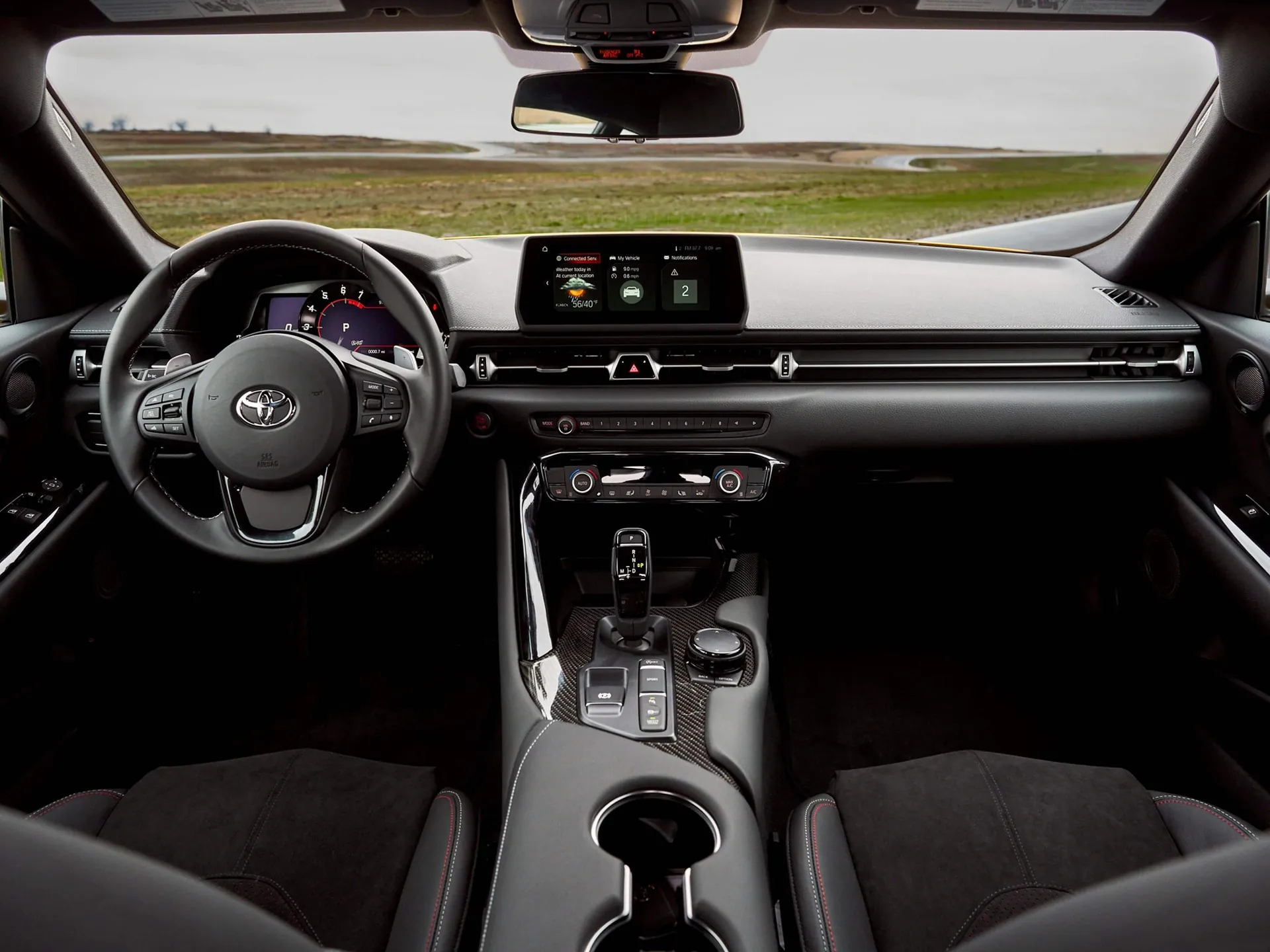 Toyota Supra [US] (2021) – interiér