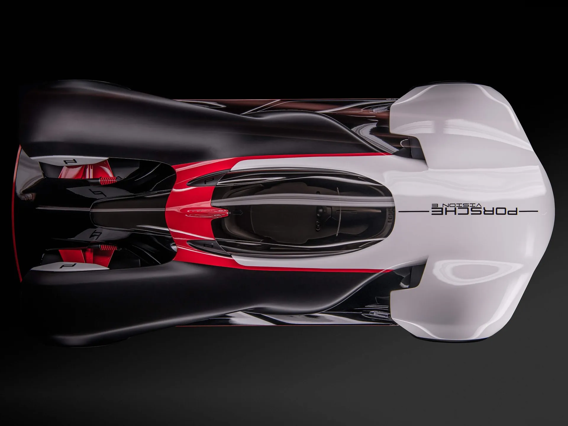 Porsche Vision E Concept (2019) – pohled shora