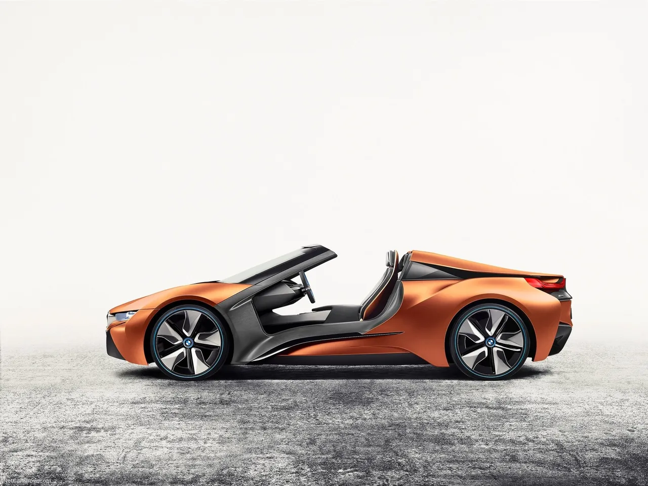 BMW i Vision Future Interaction Concept (2016) – boční profil