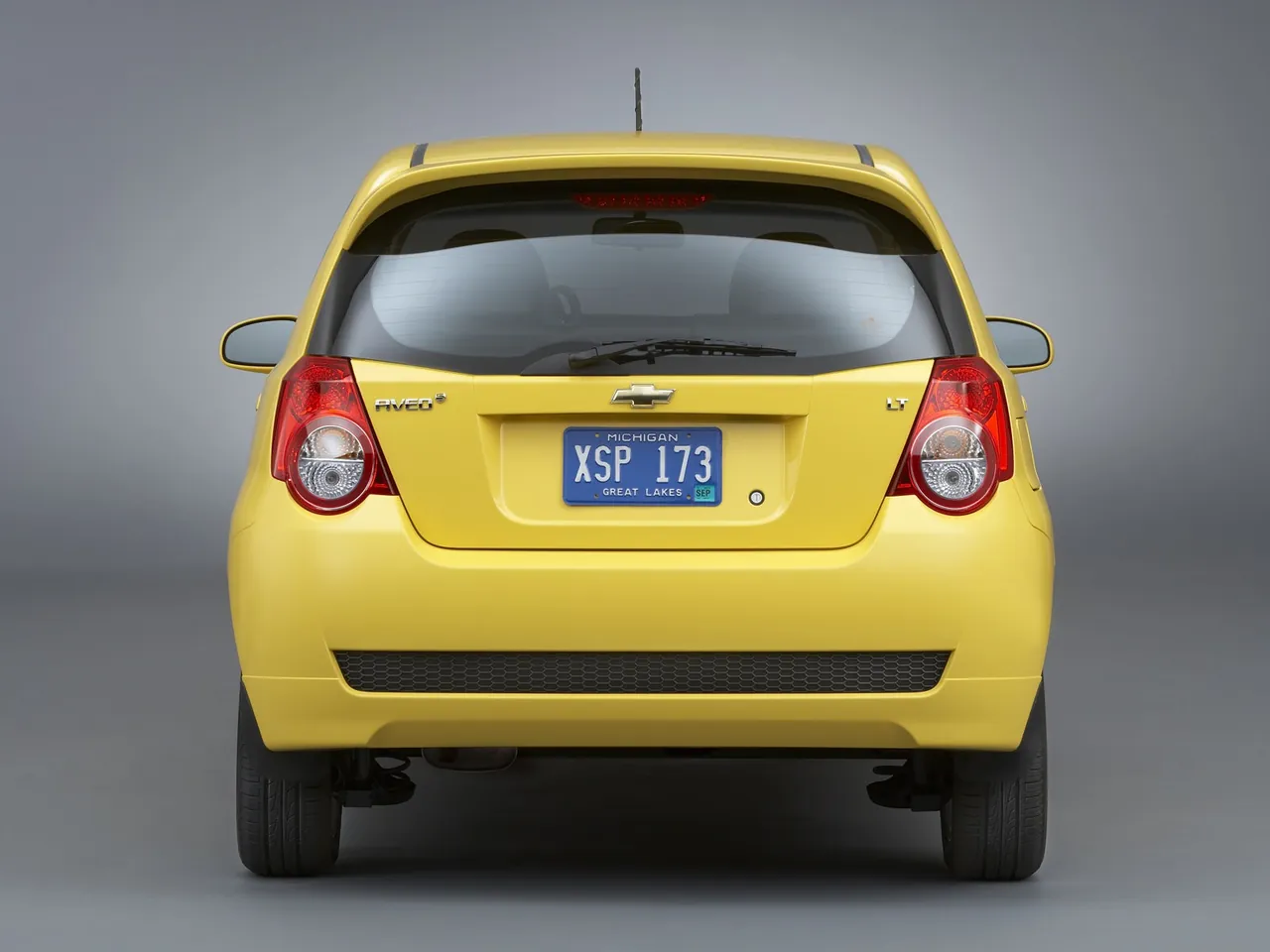 Chevrolet Aveo5 (2009) – zezadu