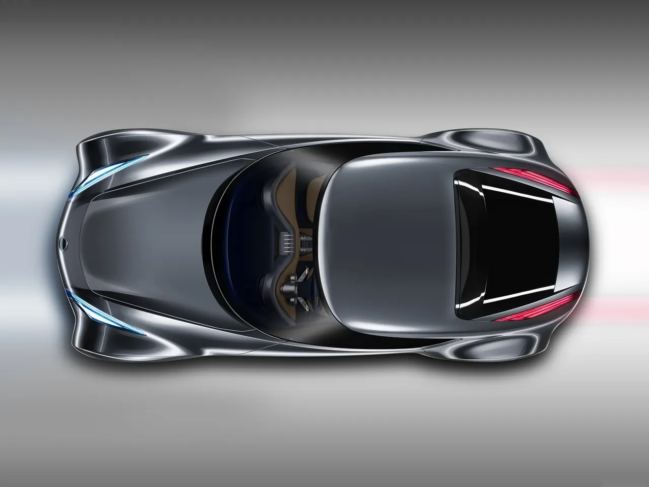 Nissan Esflow Concept (2011) – pohled shora