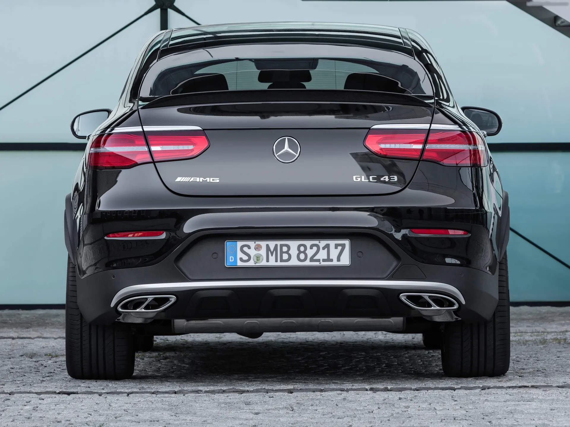 Mercedes-Benz GLC43 AMG 4Matic Coupe (2017) – zezadu