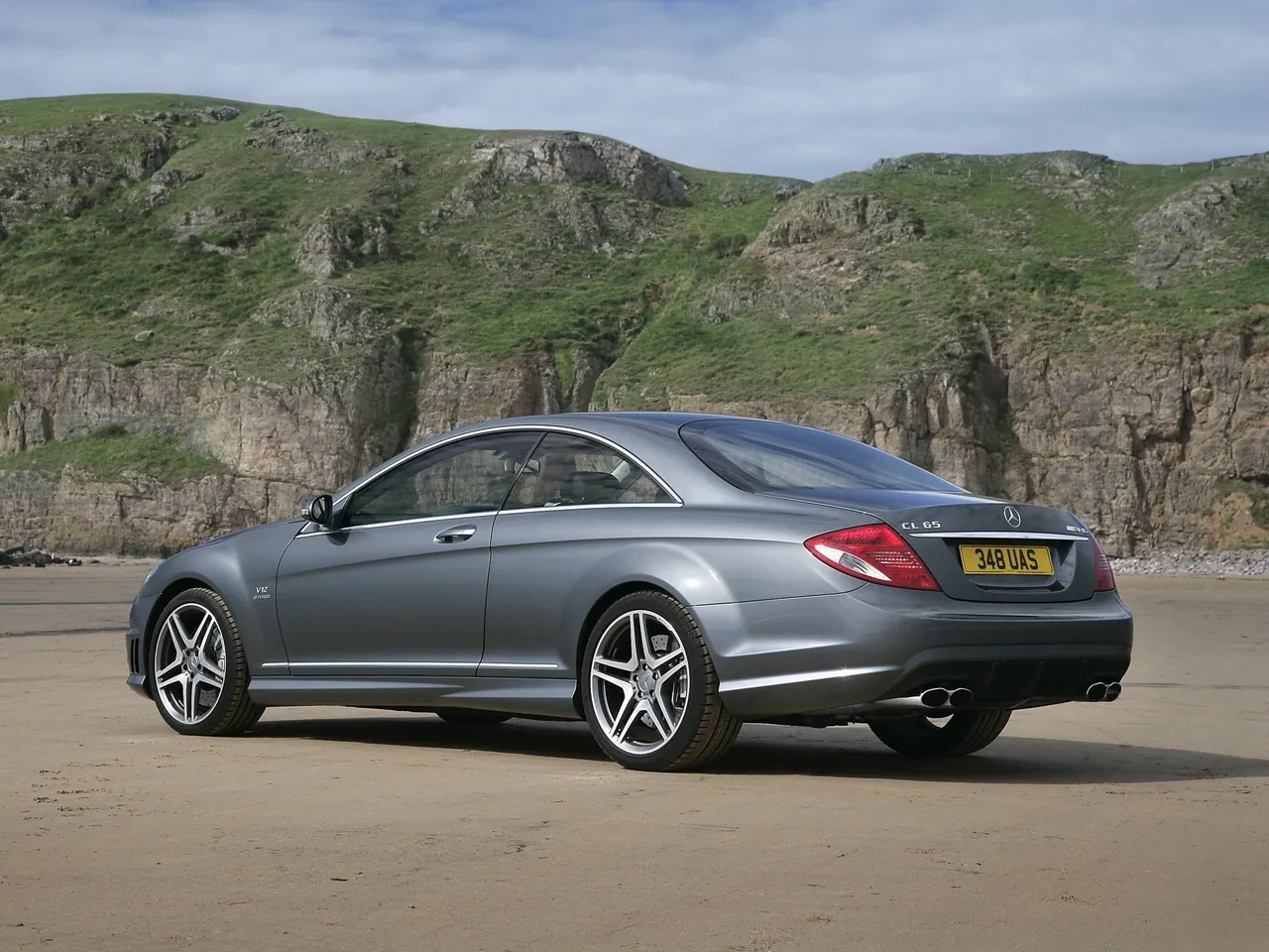 Mercedes-Benz CL65 AMG [UK] (2008) - Rear Three-Quarter