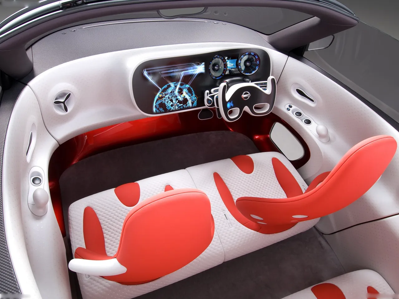 Nissan Round Box Concept (2007) – interiér