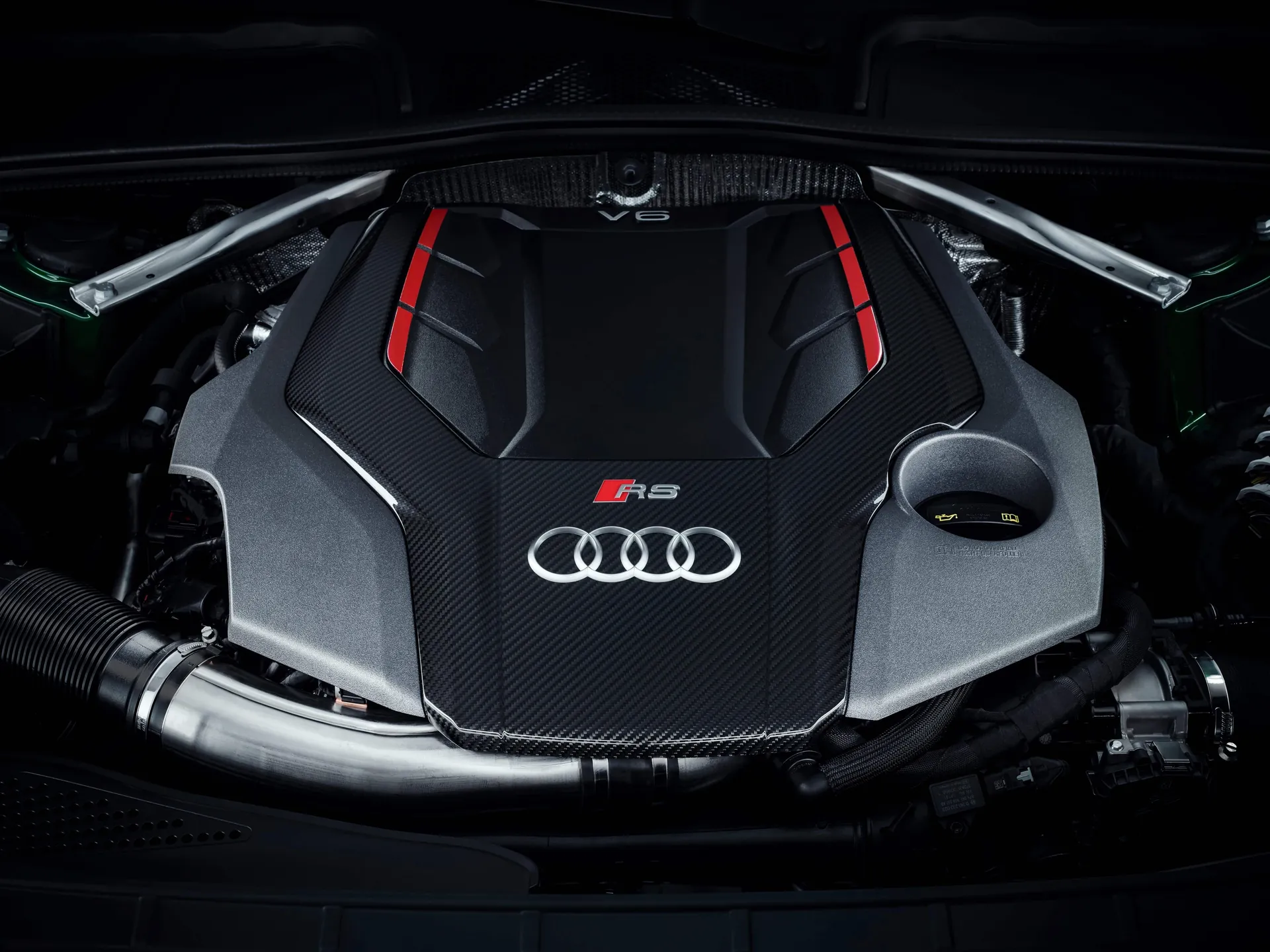 Audi RS5 Sportback (2019) – motorový prostor