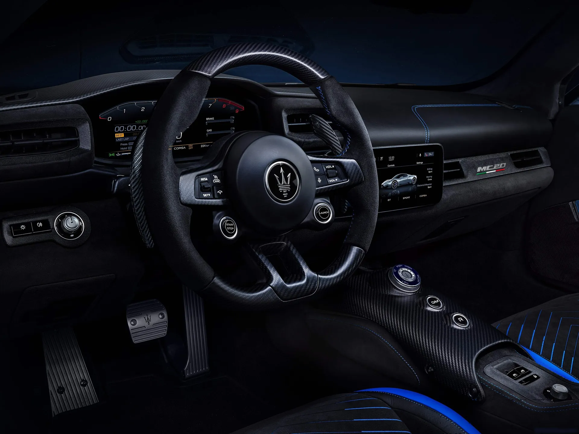 Maserati MC20 (2021) – interiér