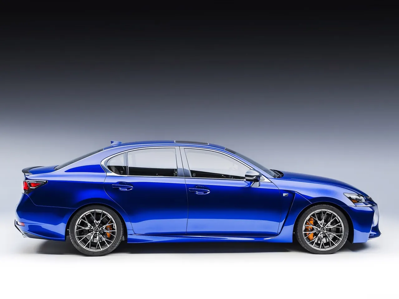 Lexus GS F (2016) – boční profil