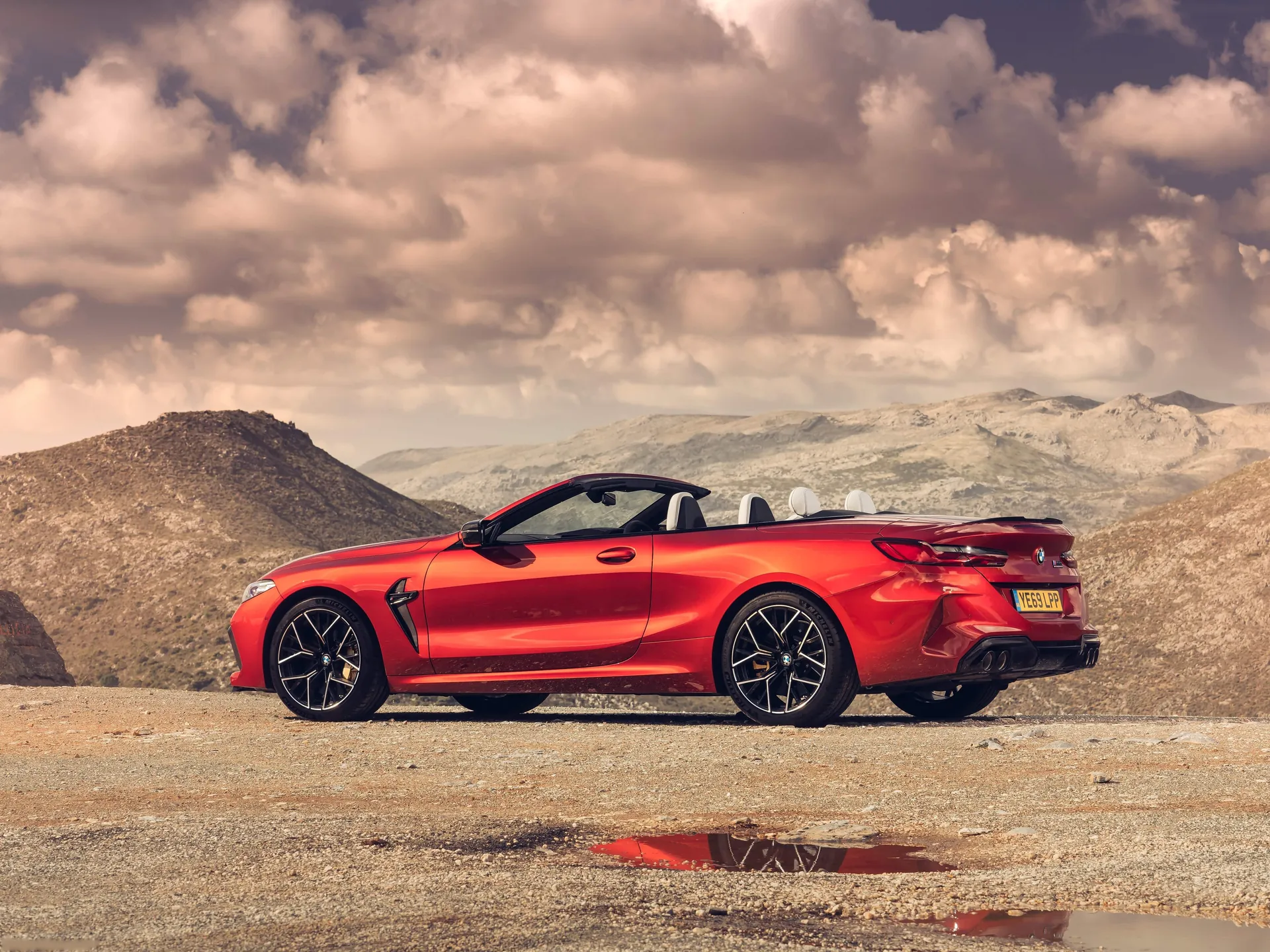 BMW M8 Competition Convertible [UK] (2020) - Rear Angle