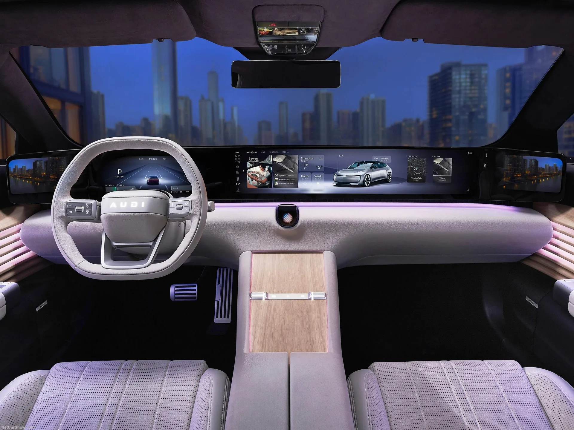 Audi E Concept (2024) – interiér