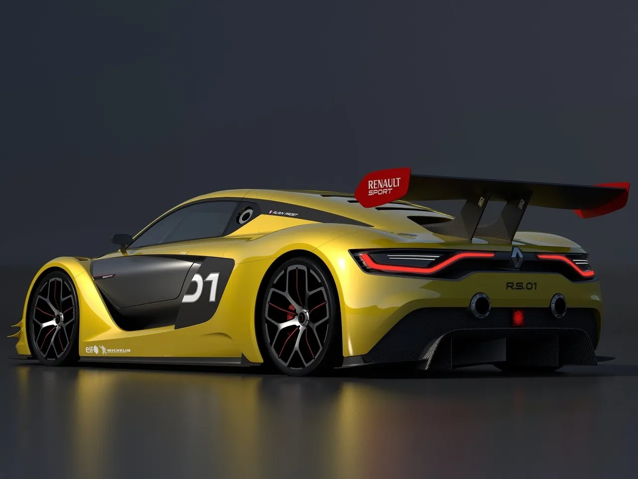 Renault Sport RS 01 (2015) – zadní tříčtvrteční pohled