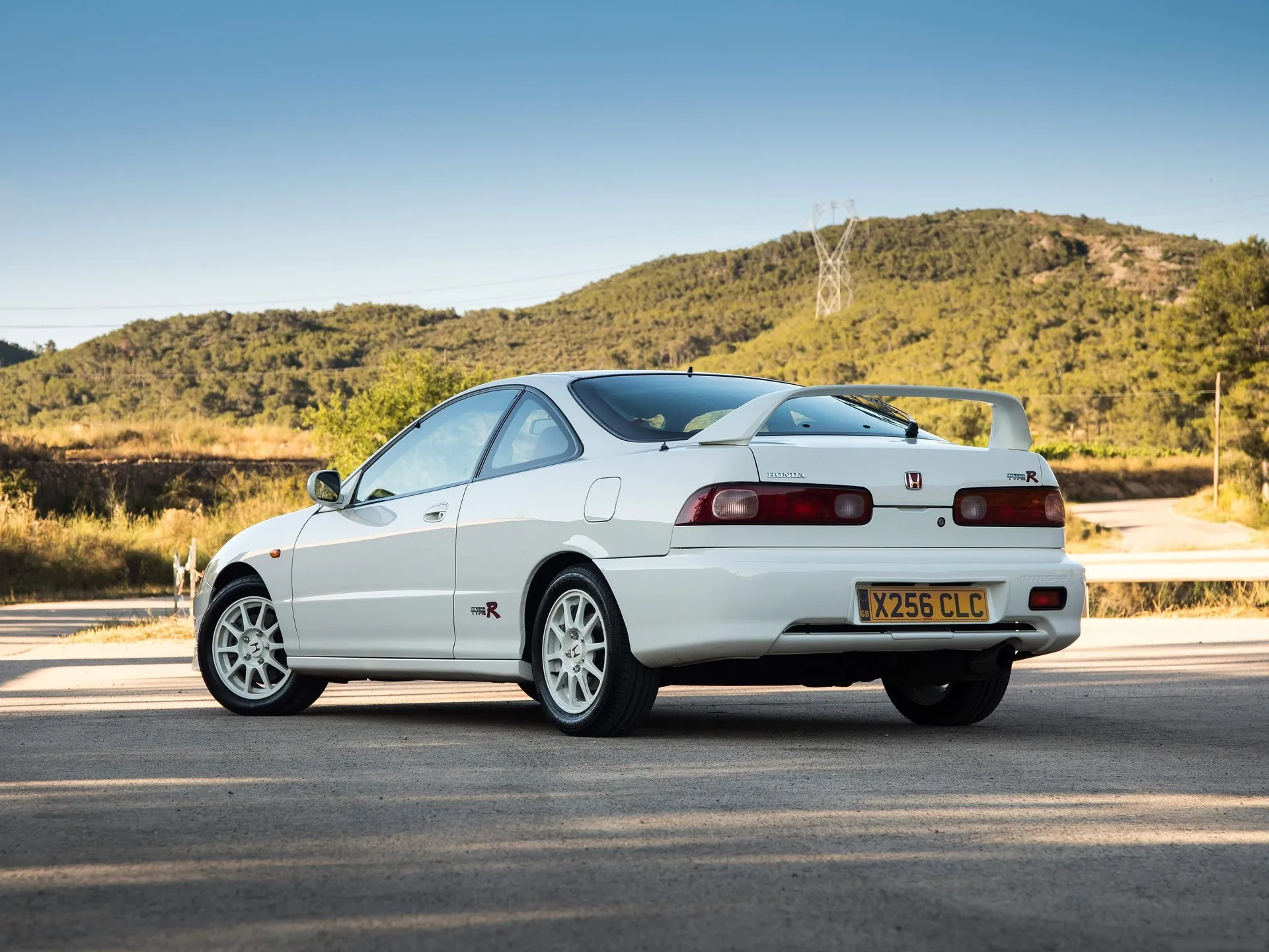 Honda Integra Type R (1998) – zadní tříčtvrteční pohled