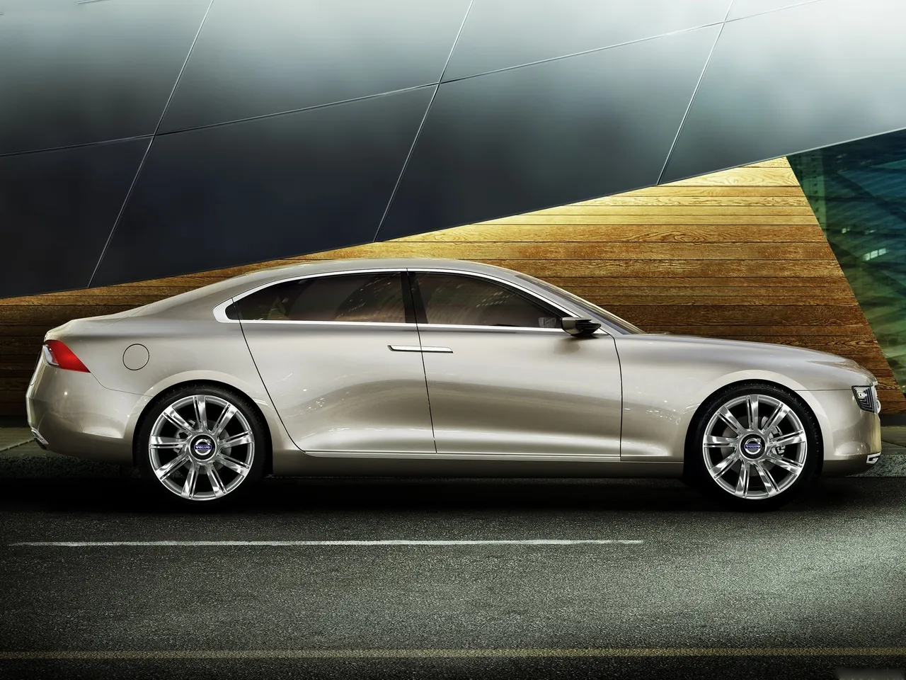 Volvo Universe Concept (2011) – boční profil