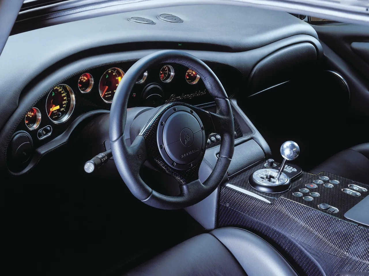 Lamborghini Diablo 6.0 (2001) – interiér