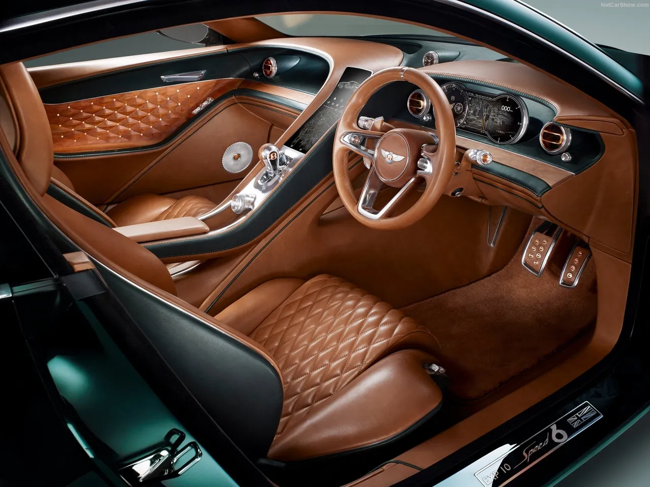 Bentley EXP 10 Speed 6 Concept (2015) – interiér