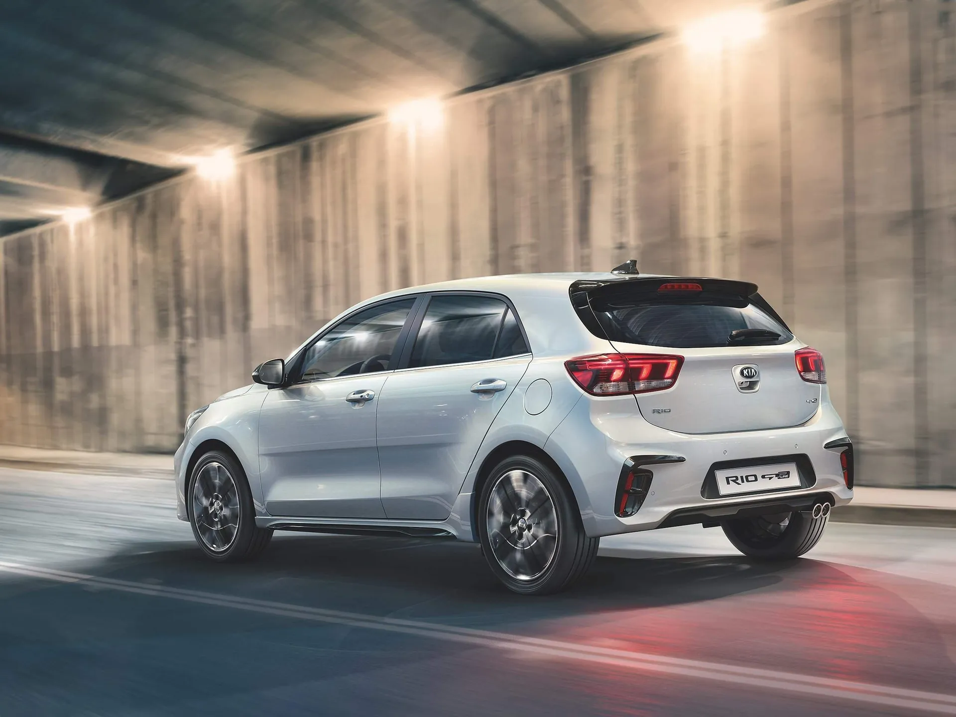 Kia Rio (2021) - Rear Three-Quarter