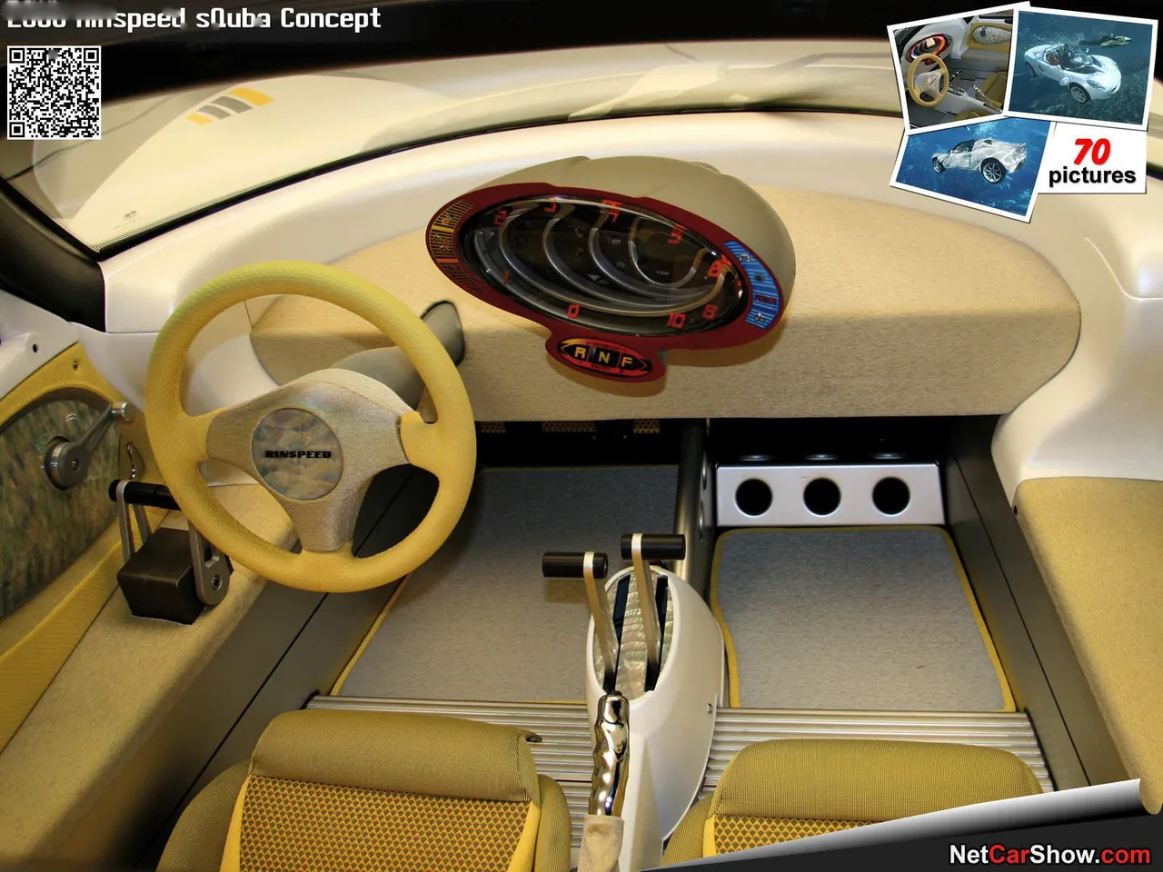 Rinspeed sQuba Concept (2008) – interiér