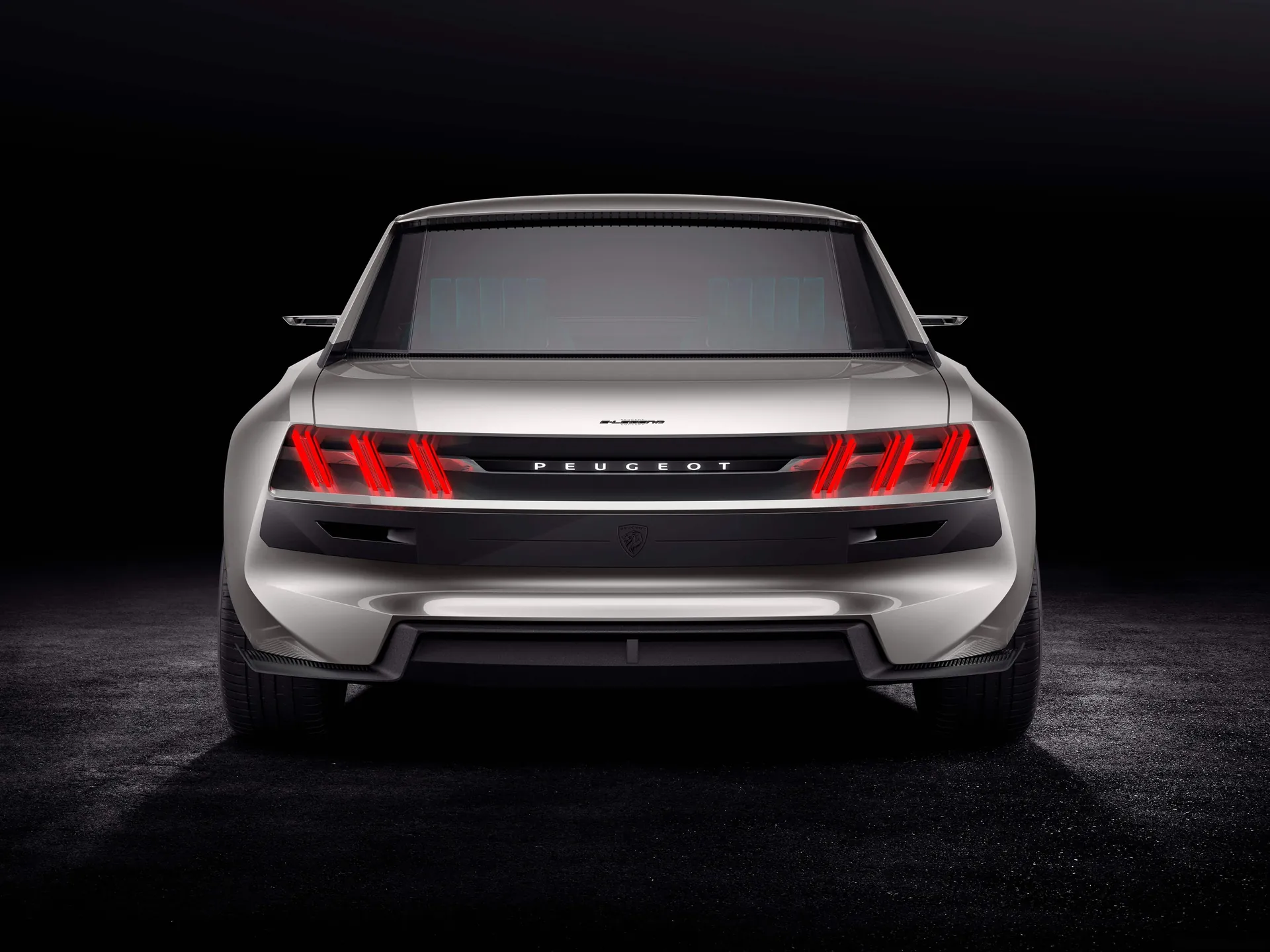 Peugeot e-Legend Concept (2018) – zezadu