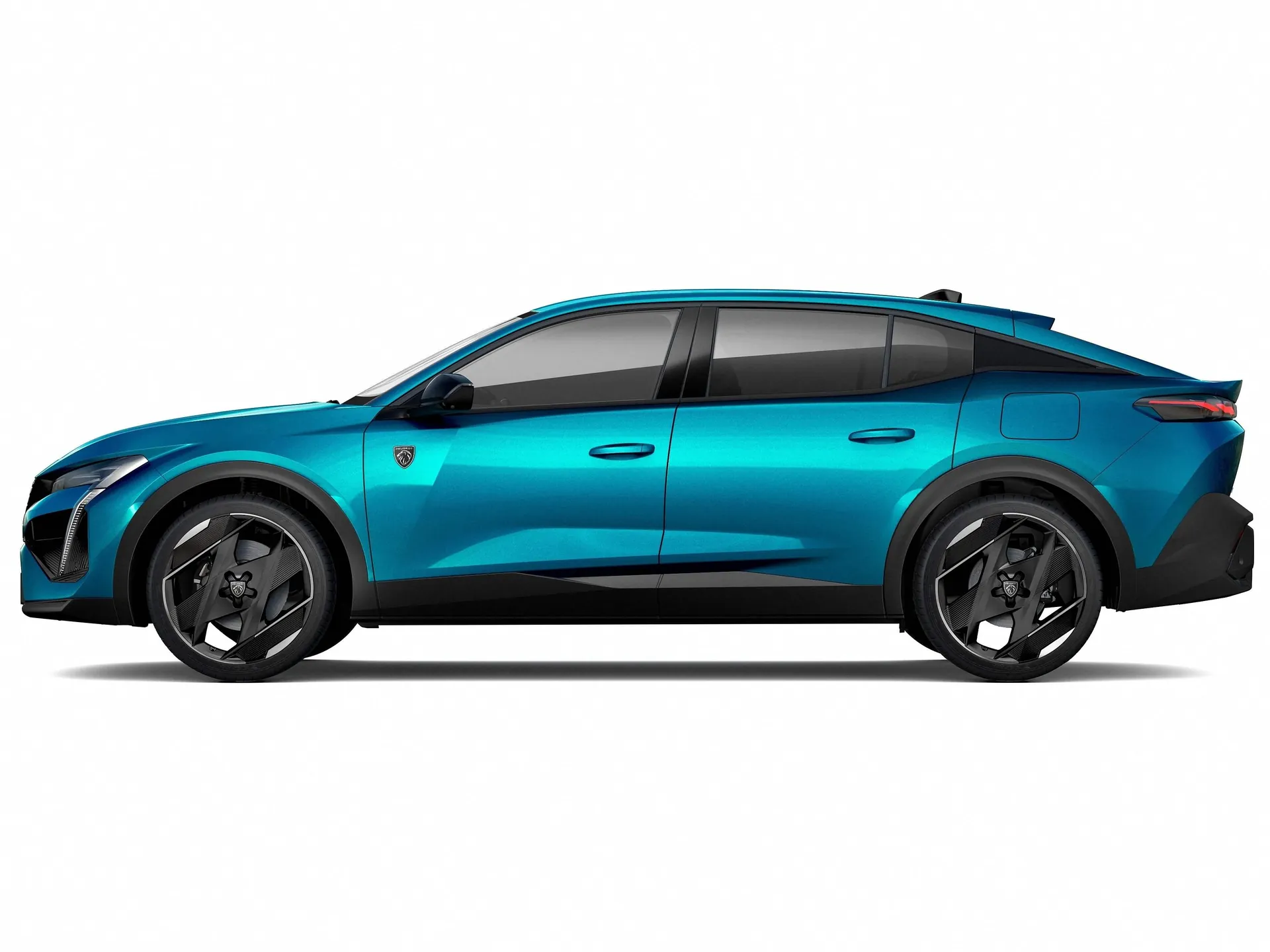 Peugeot 408 (2023) – boční profil