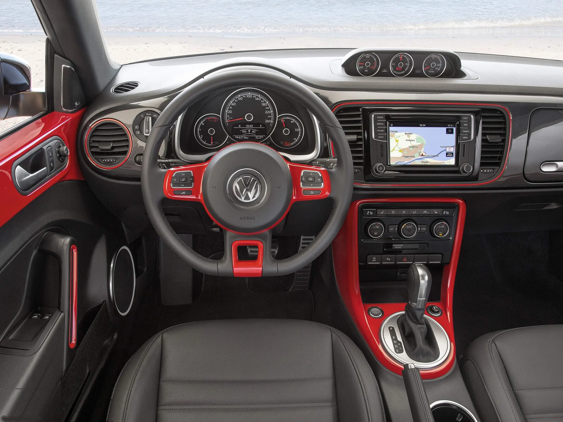 Volkswagen Beetle (2017) – interiér