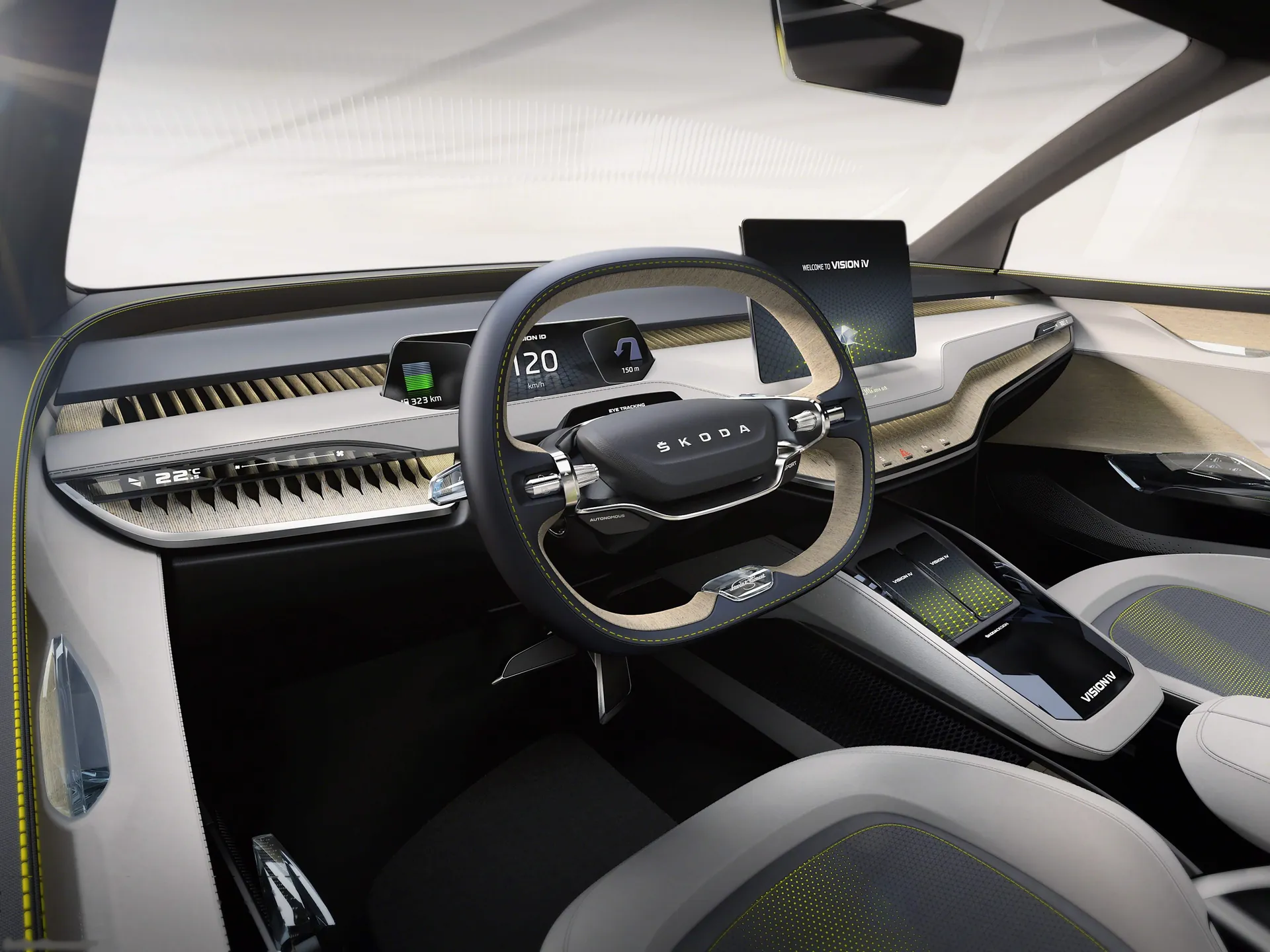 Skoda Vision iV Concept (2019) – interiér