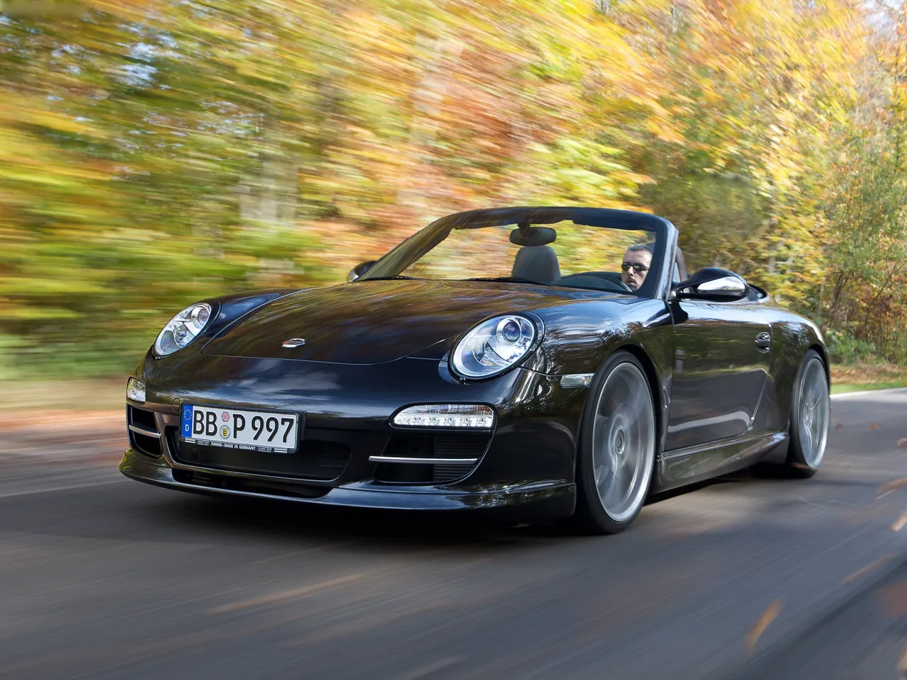 TechArt Porsche 911 Cabrio Aerokit I (2009)