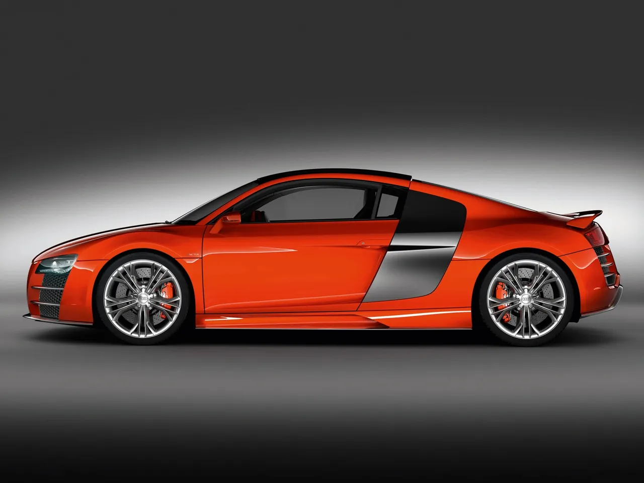 Audi R8 TDI Le Mans Concept (2008) – boční profil