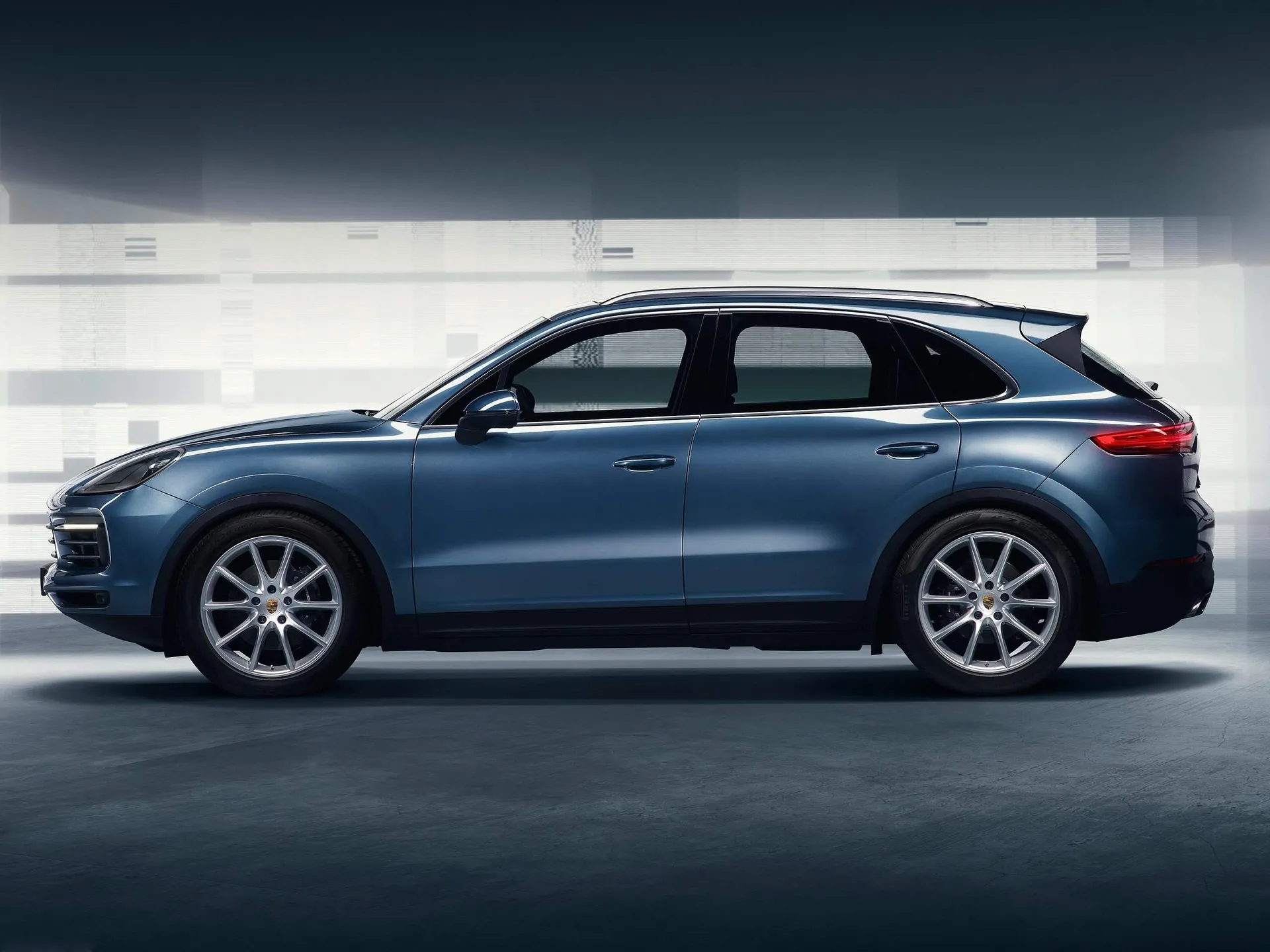 Porsche Cayenne (2018) – boční profil