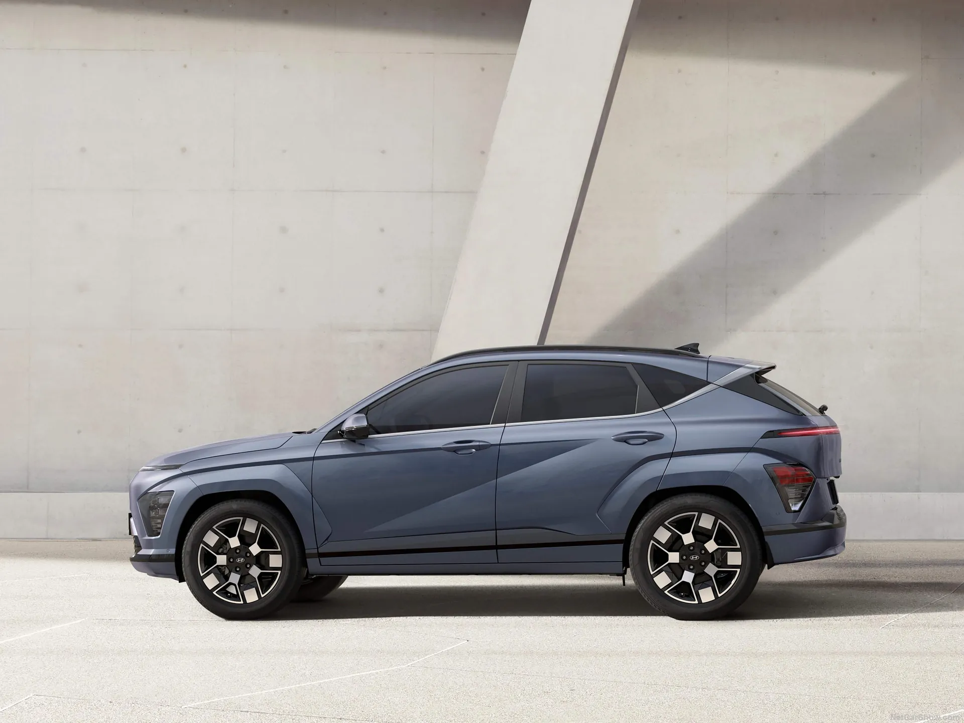 Hyundai Kona (2024) – boční profil