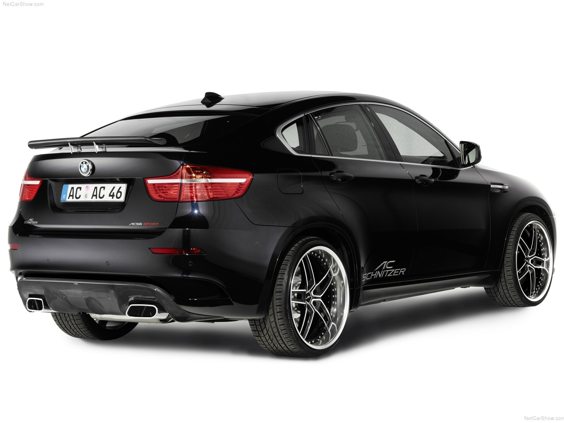 AC Schnitzer BMW X6 M (2010) – zadní tříčtvrteční pohled