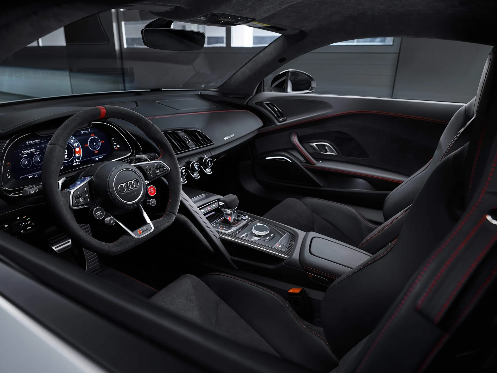 Audi R8 Coupe V10 GT RWD (2023) – interiér