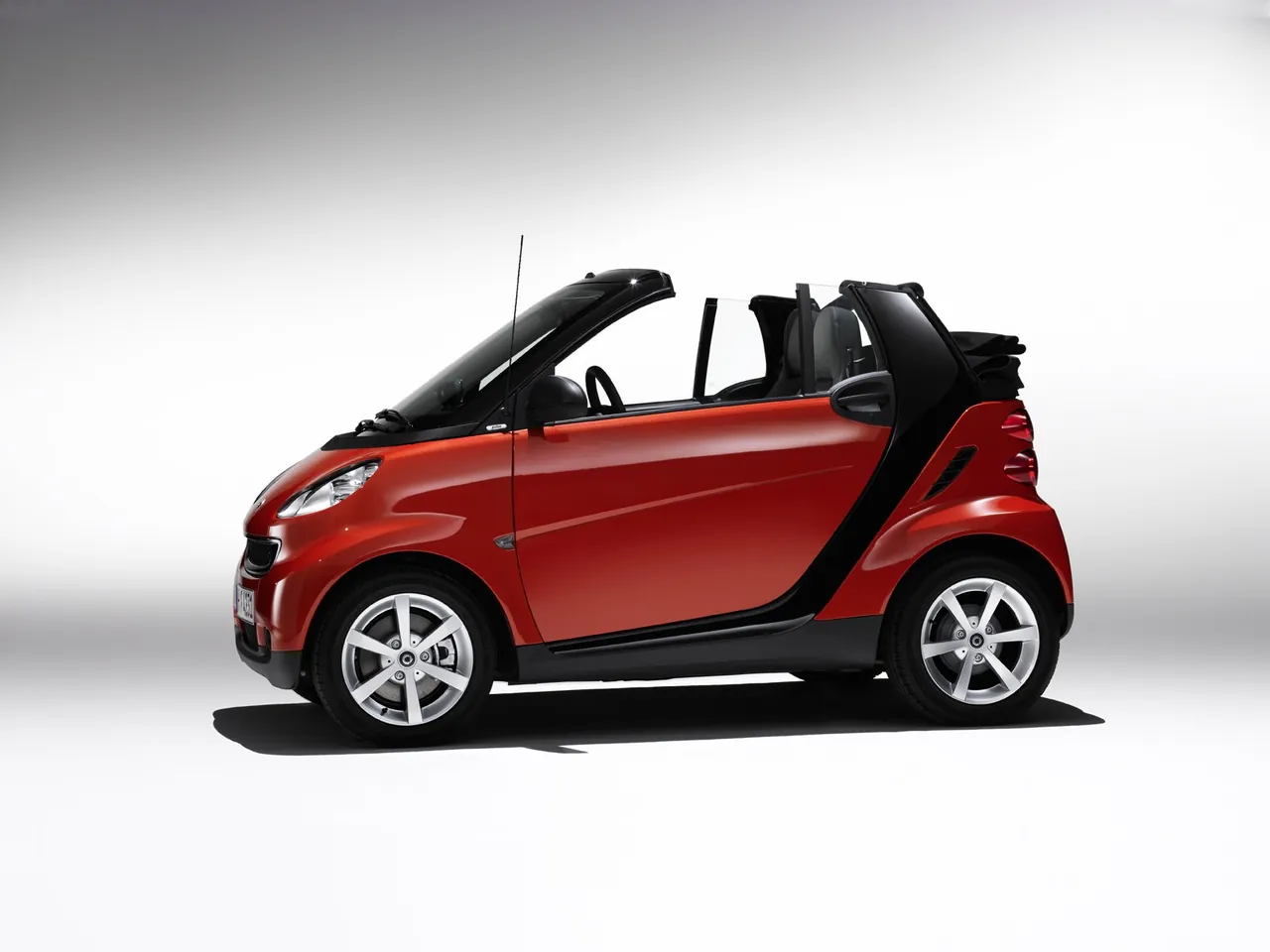 Smart fortwo cabrio (2007) – boční profil