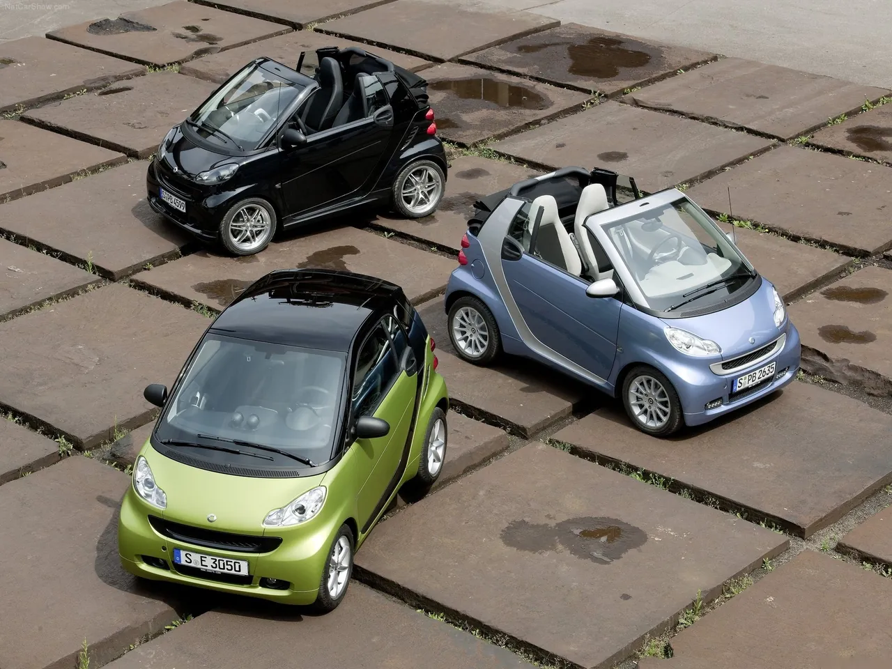 Smart fortwo (2011) – skupinový snímek