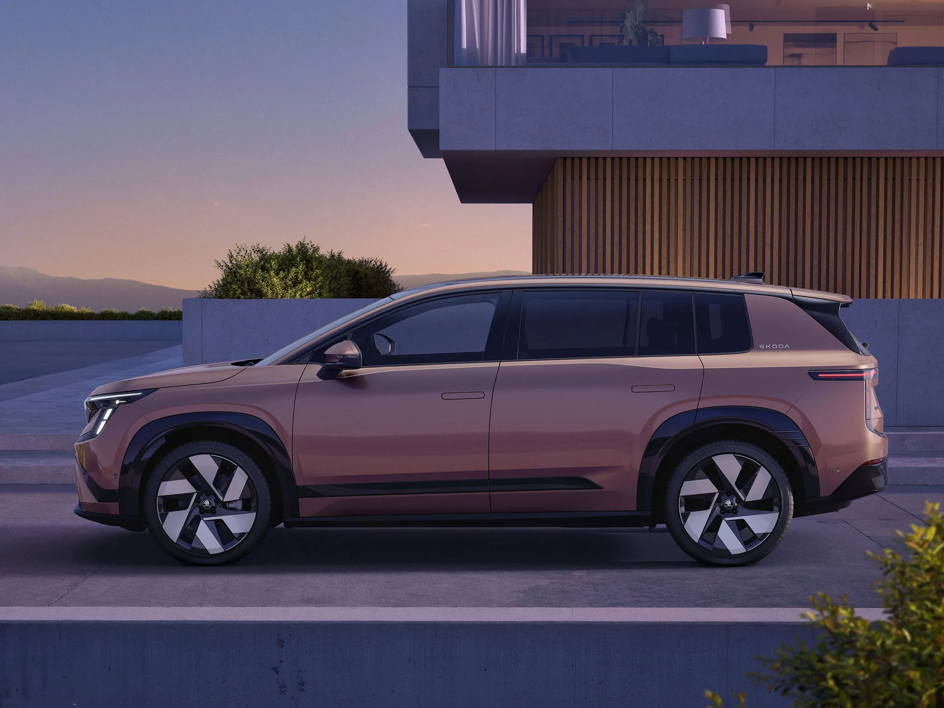 Skoda Peaq (2027) - Side Profile
