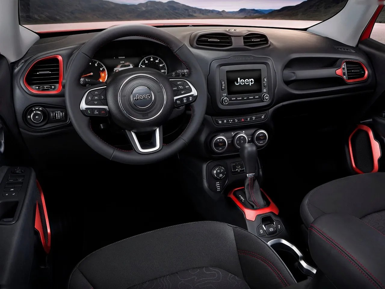 Jeep Renegade (2015) – interiér