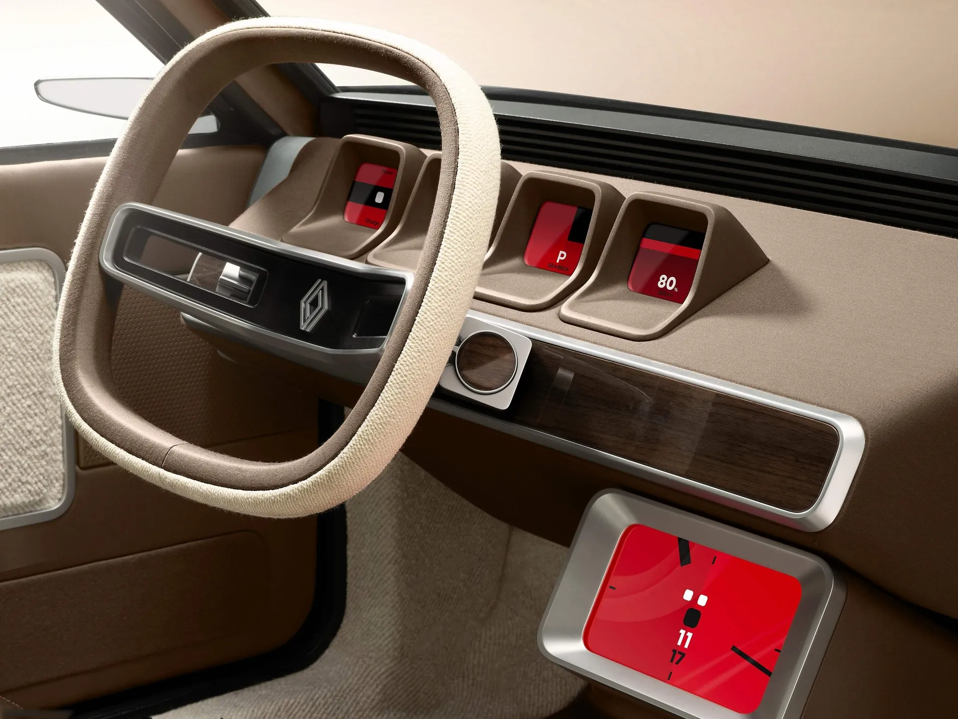 Renault R17 Electric Restomod Concept (2024) – interiér