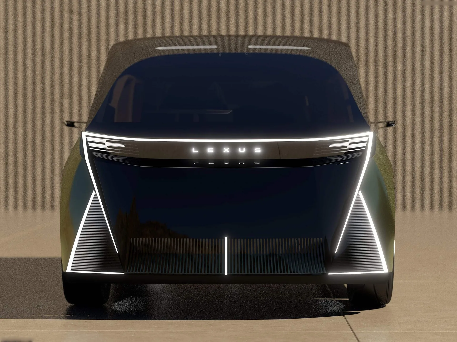 Lexus LS Concept (2025) – zepředu