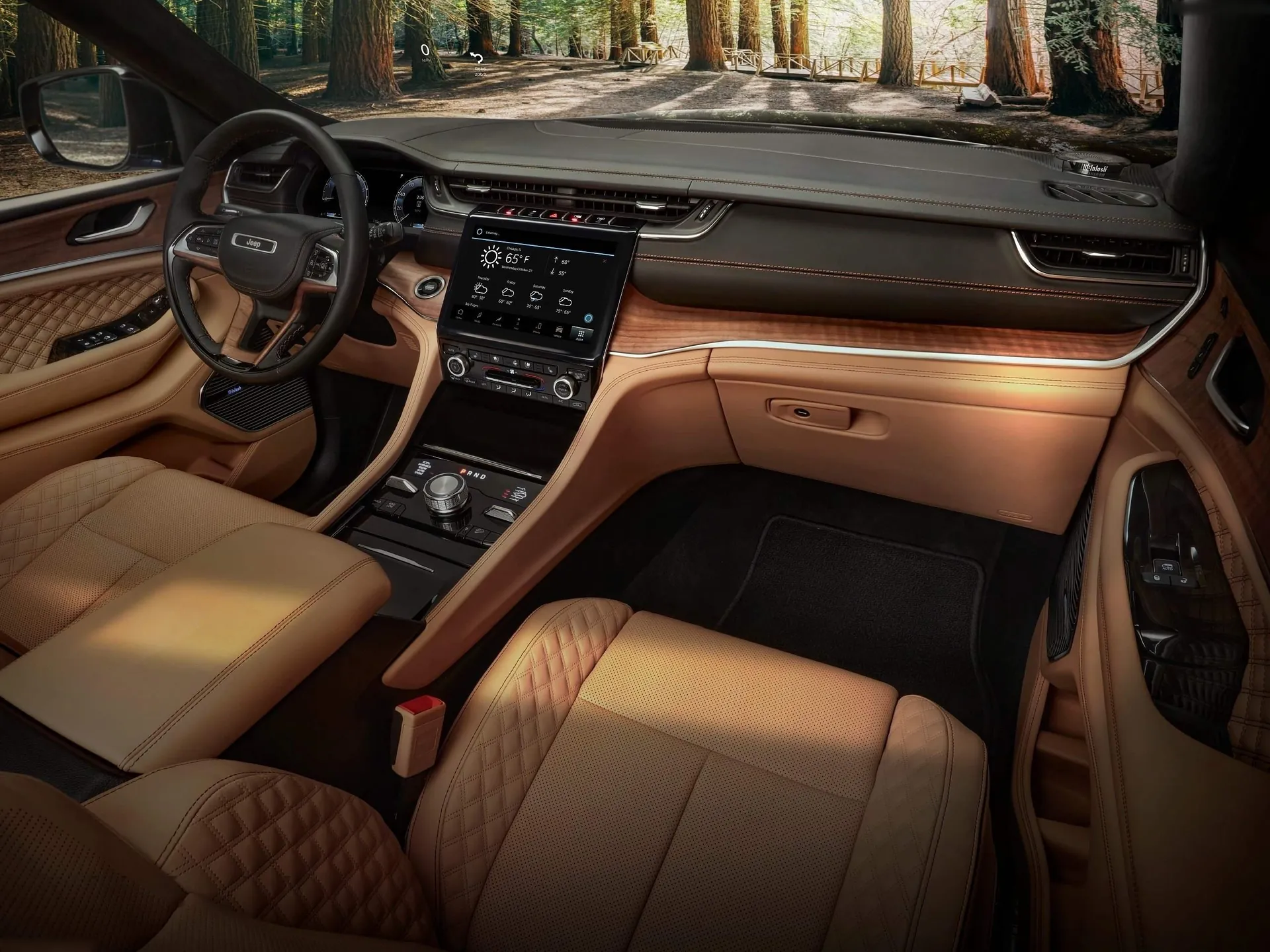 Jeep Grand Cherokee L (2021) – interiér