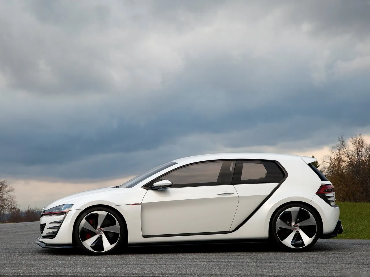 Volkswagen Design Vision GTI Concept (2013) – boční profil