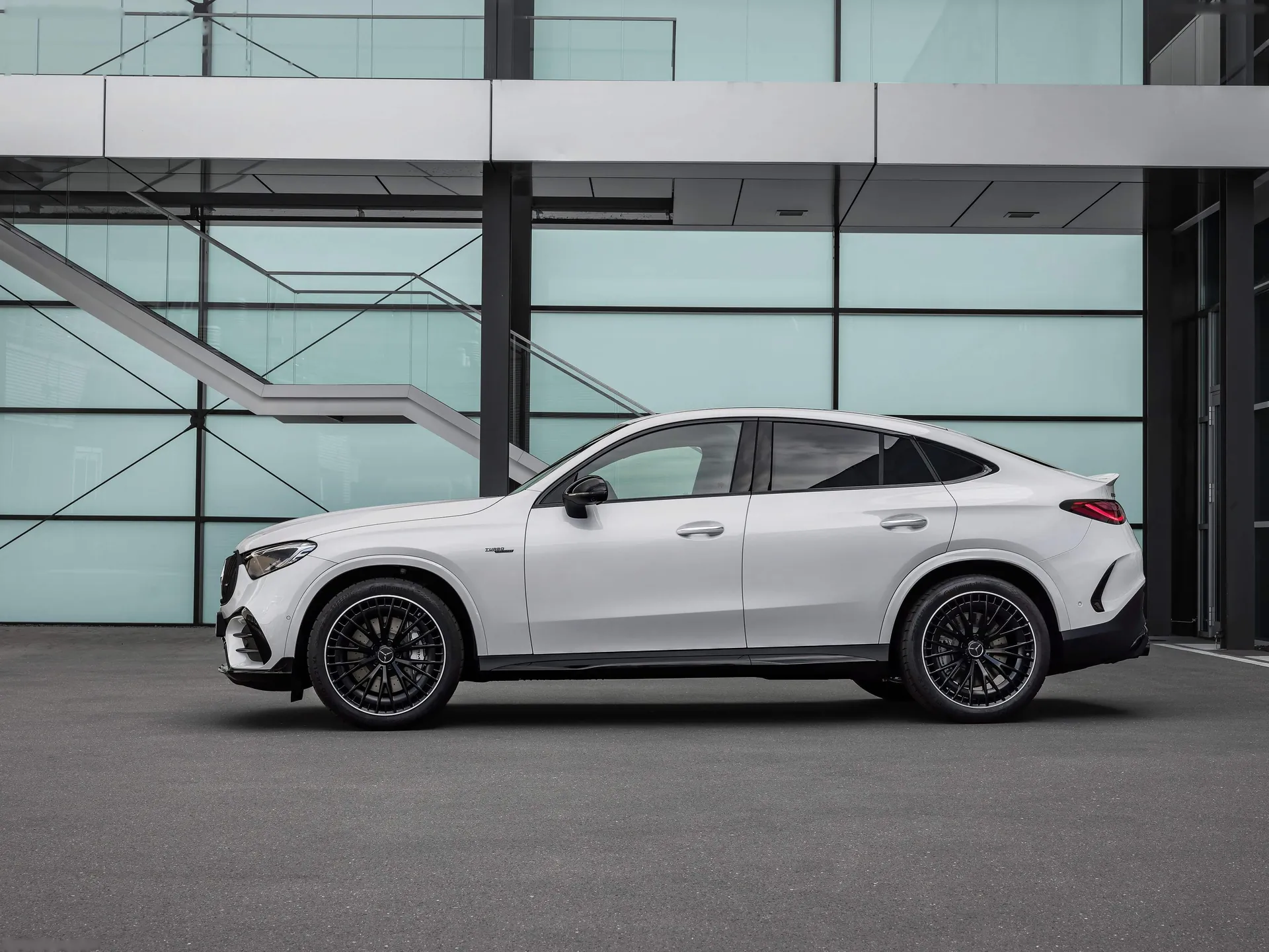 Mercedes-Benz GLC43 AMG Coupe (2024) - Side Profile