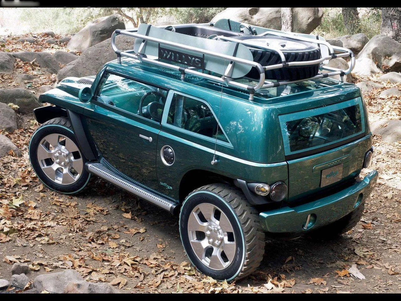 Jeep Willys2 Concept (2002) - Rear Three-Quarter