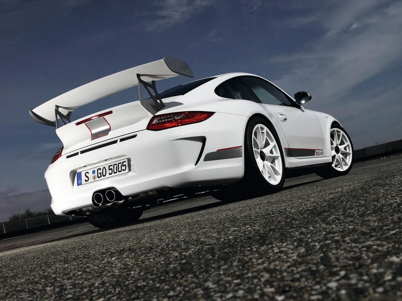 Porsche 911 GT3 RS 4.0 (2012) - Rear Three-Quarter